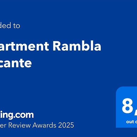 Apartment Rambla Alicante Dış mekan fotoğraf